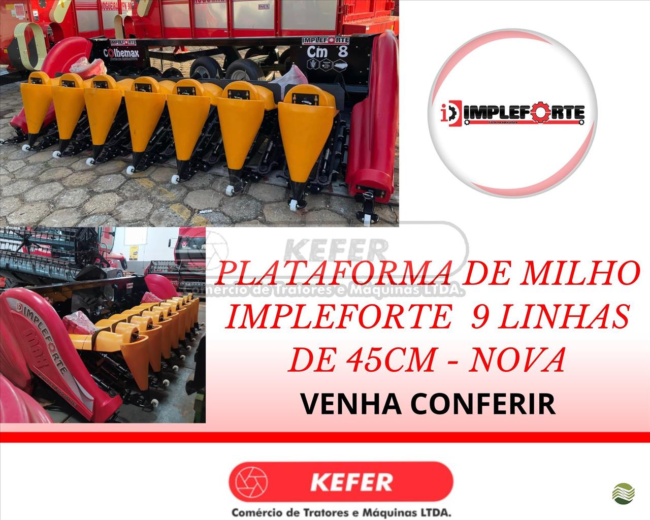 PLATAFORMA COLHEITADEIRA MAX COLHEMAX Kefer Tratores e Implementos CAMPINAS DO SUL RIO GRANDE DO SUL RS